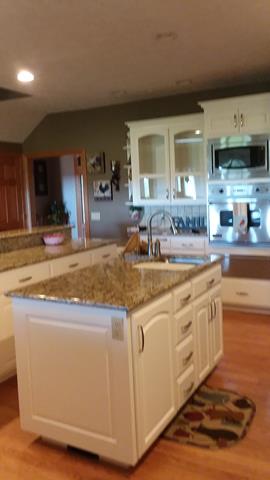 Oak Cabinet Restoration - After