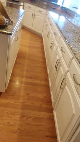 Oak Cabinet Restoration - After